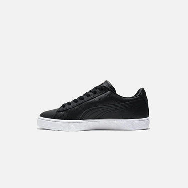 Puma All Leather - Black/ Black and White