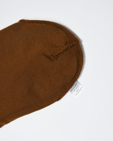 Restyle Patch Beanie - Brown Restyle