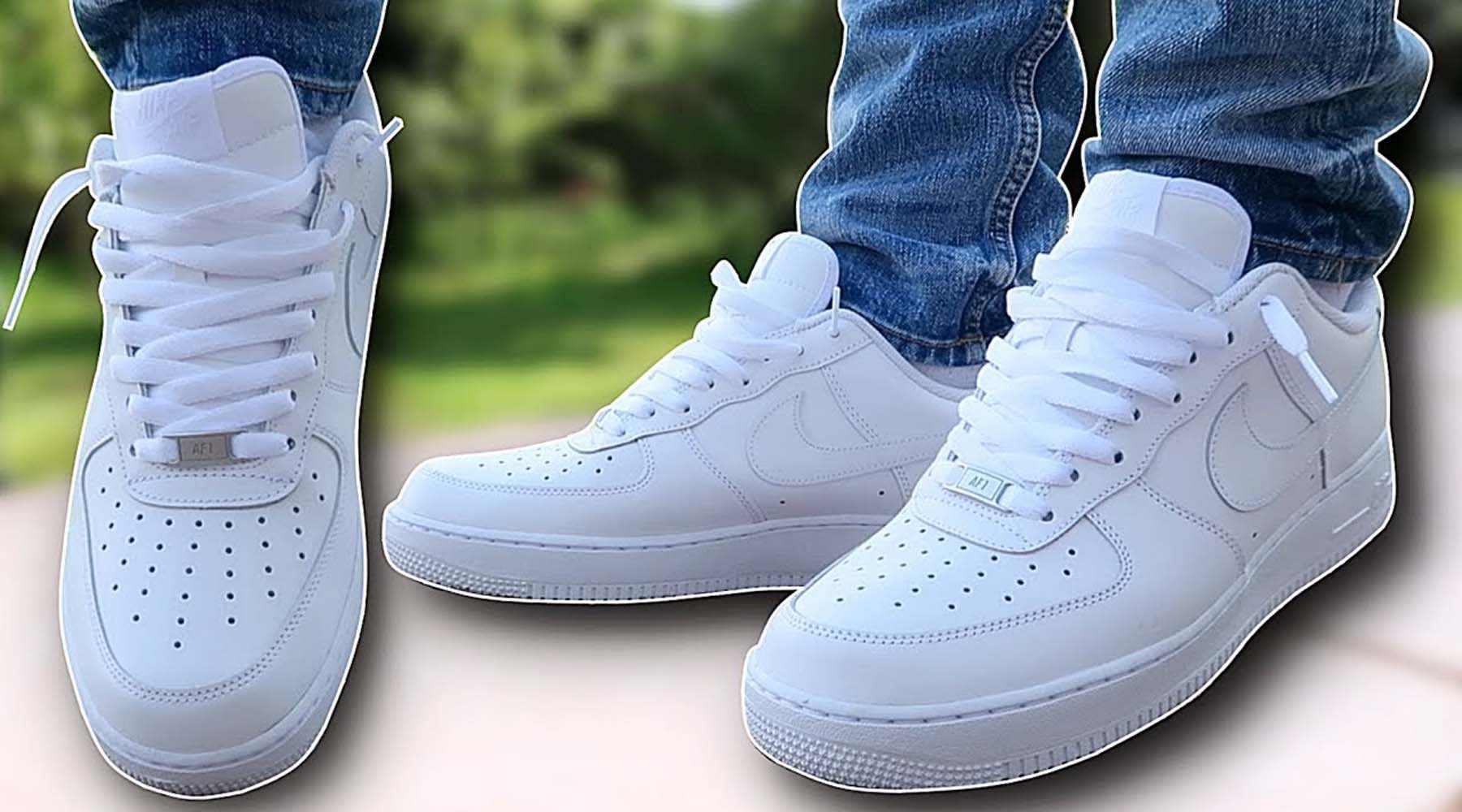 How to Properly Lace Air Force Ones