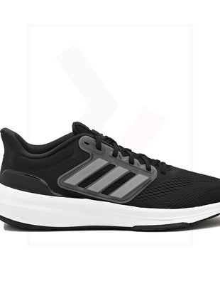 Adidas Ultra-Bounce Lace Up Shoes "Black and White"