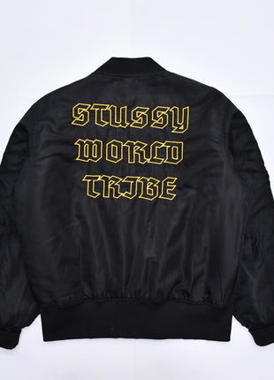 Vintage-Stussy World Tribe Bomber