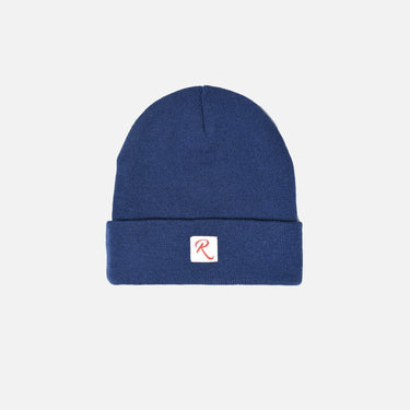 UNISEX Restyle Patch Beanie - Navy Blue