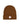 Restyle Patch Beanie - Brown
