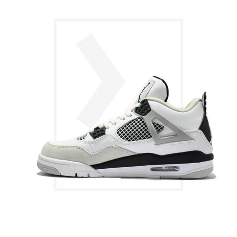 Jordan 4 - Military Black / Grey / White