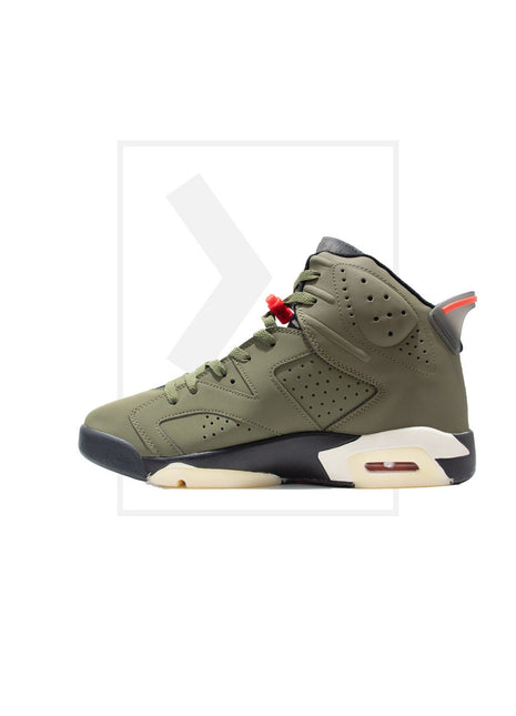 Jordan 6 Travis Olive Green - Kicks Kenya
