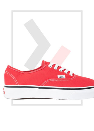 Authentic Vans - Red/ White